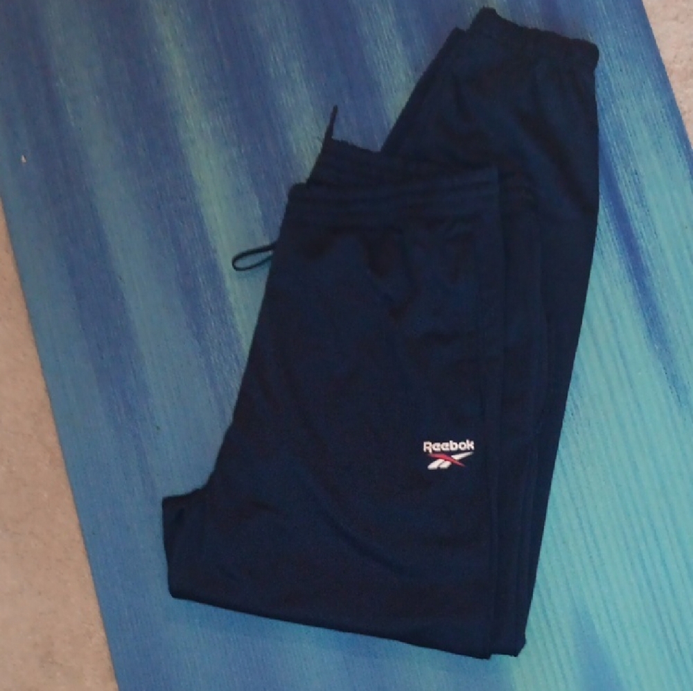 Reebok Dark Blue Athletic Pants